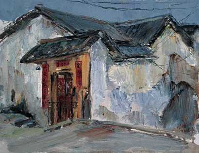 崔国强 2006年作 老屋